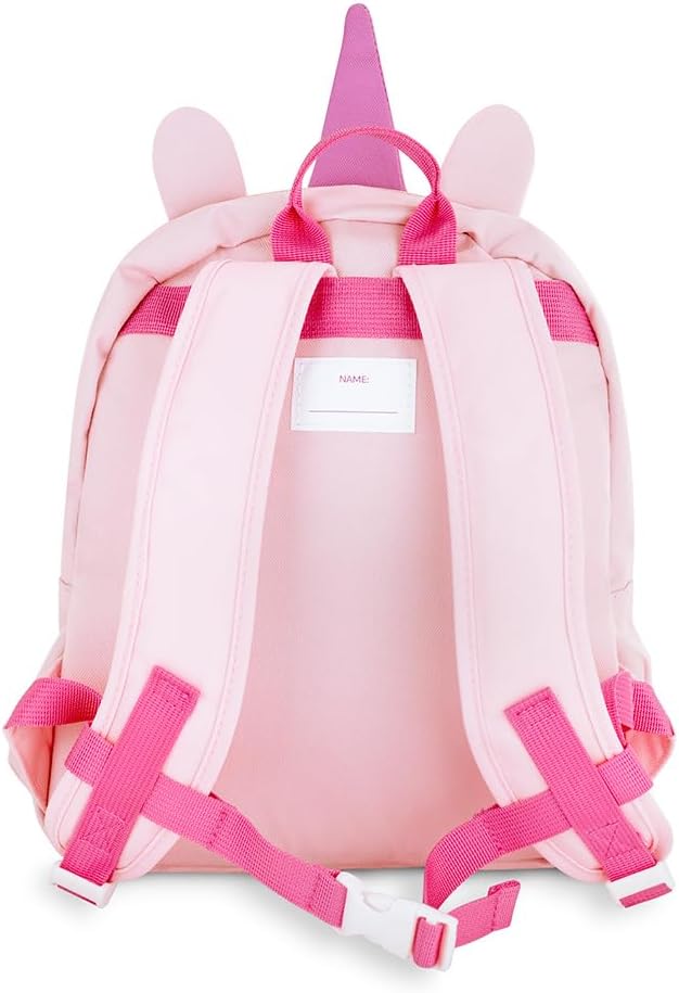 Rucksack mit Namensschild Einhorn